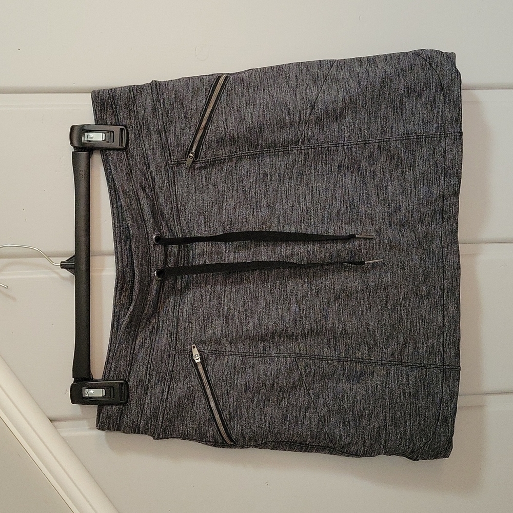 Athleta Heathered Gray Metro Skort